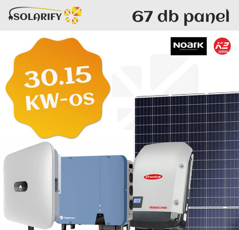 30,15kw-67paneles-napelemes-rendszercsomag